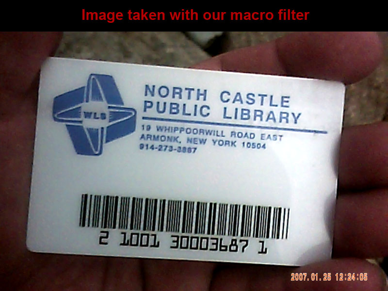 Macro Filter Lens for DVRF-4G